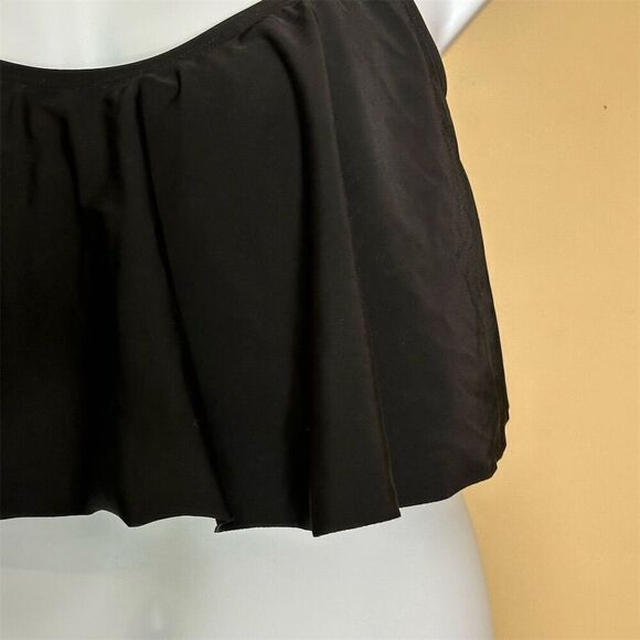 Torrid Women's Black Wireless Flounce Bikini Top Size 1X - Picture 5 of 11